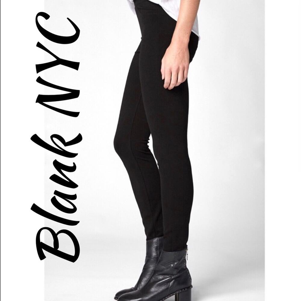 Beautiful Blank NYC Black Ponte Legging